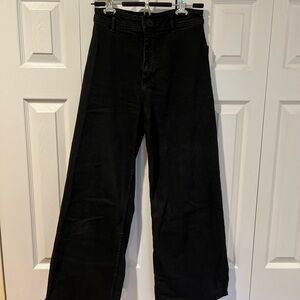 Zara Women's Black Flare Jeans